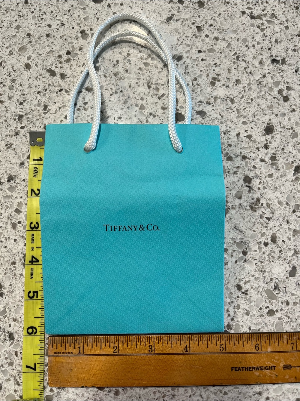 Tiffany & Co. Robin's Egg Blue Small Gift Bag